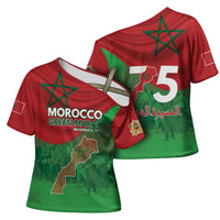 Morocco Green March Day Cross Shoulder Shirt One People - One Nation - Wonder Print Shop