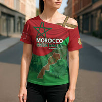 Morocco Green March Day Cross Shoulder Shirt One People - One Nation - Wonder Print Shop