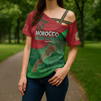 Morocco Green March Day Cross Shoulder Shirt One People - One Nation - Wonder Print Shop
