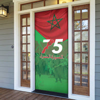Morocco Green March Day Door Cover One People - One Nation - Wonder Print Shop