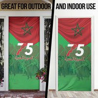Morocco Green March Day Door Cover One People - One Nation - Wonder Print Shop