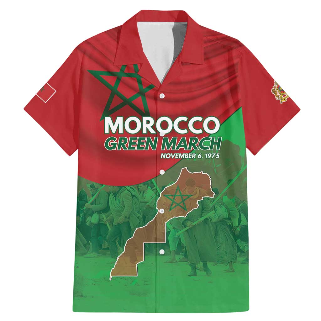 Morocco Green March Day Family Matching Mermaid Dress and Hawaiian Shirt One People - One Nation - Wonder Print Shop