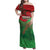 Morocco Green March Day Family Matching Off Shoulder Maxi Dress and Hawaiian Shirt One People - One Nation - Wonder Print Shop