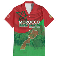 Morocco Green March Day Family Matching Off Shoulder Short Dress and Hawaiian Shirt One People - One Nation - Wonder Print Shop