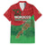 Morocco Green March Day Family Matching Summer Maxi Dress and Hawaiian Shirt One People - One Nation - Wonder Print Shop