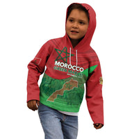 Morocco Green March Day Kid Hoodie One People - One Nation - Wonder Print Shop