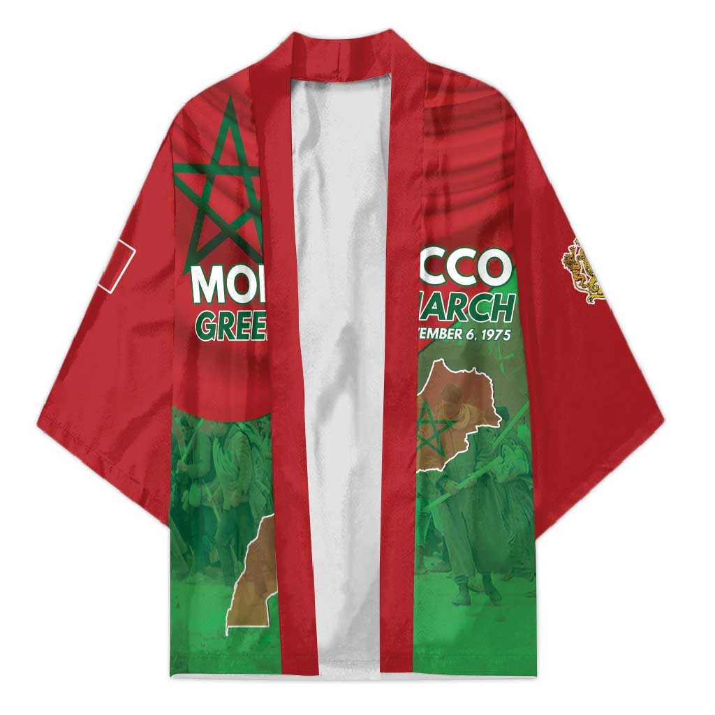 Morocco Green March Day Kimono One People - One Nation - Wonder Print Shop