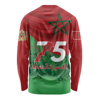 Morocco Green March Day Long Sleeve Shirt One People - One Nation - Wonder Print Shop