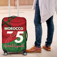 Morocco Green March Day Luggage Cover One People - One Nation - Wonder Print Shop