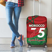 Morocco Green March Day Luggage Cover One People - One Nation - Wonder Print Shop