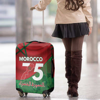 Morocco Green March Day Luggage Cover One People - One Nation - Wonder Print Shop