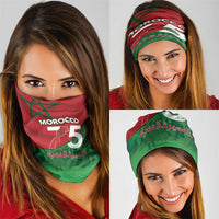 Morocco Green March Day Neck Gaiter One People - One Nation - Wonder Print Shop