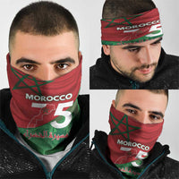 Morocco Green March Day Neck Gaiter One People - One Nation - Wonder Print Shop
