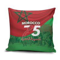 Morocco Green March Day Pillow Cover One People - One Nation - Wonder Print Shop