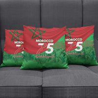 Morocco Green March Day Pillow Cover One People - One Nation - Wonder Print Shop