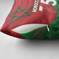 Morocco Green March Day Pillow Cover One People - One Nation - Wonder Print Shop