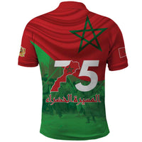 Morocco Green March Day Polo Shirt One People - One Nation - Wonder Print Shop