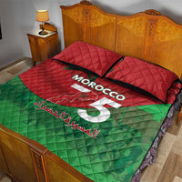 Morocco Green March Day Quilt Bed Set One People - One Nation - Wonder Print Shop