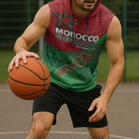 Morocco Green March Day Sleeveless Hoodie One People - One Nation - Wonder Print Shop