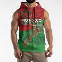 Morocco Green March Day Sleeveless Zip Hoodie One People - One Nation - Wonder Print Shop
