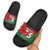 Morocco Green March Day Slide Sandals One People - One Nation - Wonder Print Shop