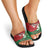 Morocco Green March Day Slide Sandals One People - One Nation - Wonder Print Shop