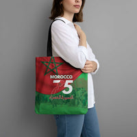 Morocco Green March Day Tote Bag One People - One Nation - Wonder Print Shop