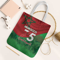 Morocco Green March Day Tote Bag One People - One Nation - Wonder Print Shop