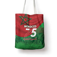 Morocco Green March Day Tote Bag One People - One Nation - Wonder Print Shop