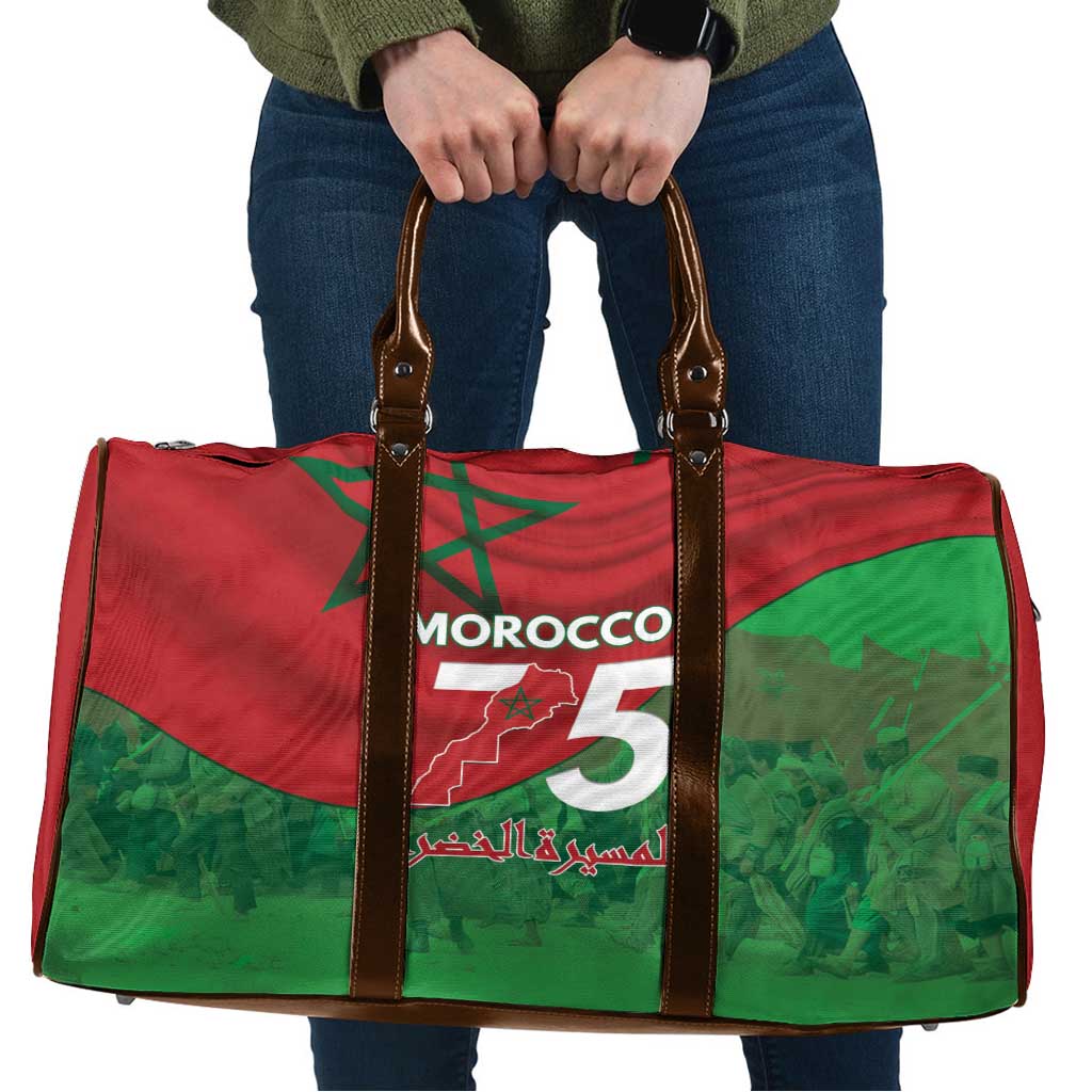 Morocco Green March Day Travel Bag One People - One Nation - Wonder Print Shop