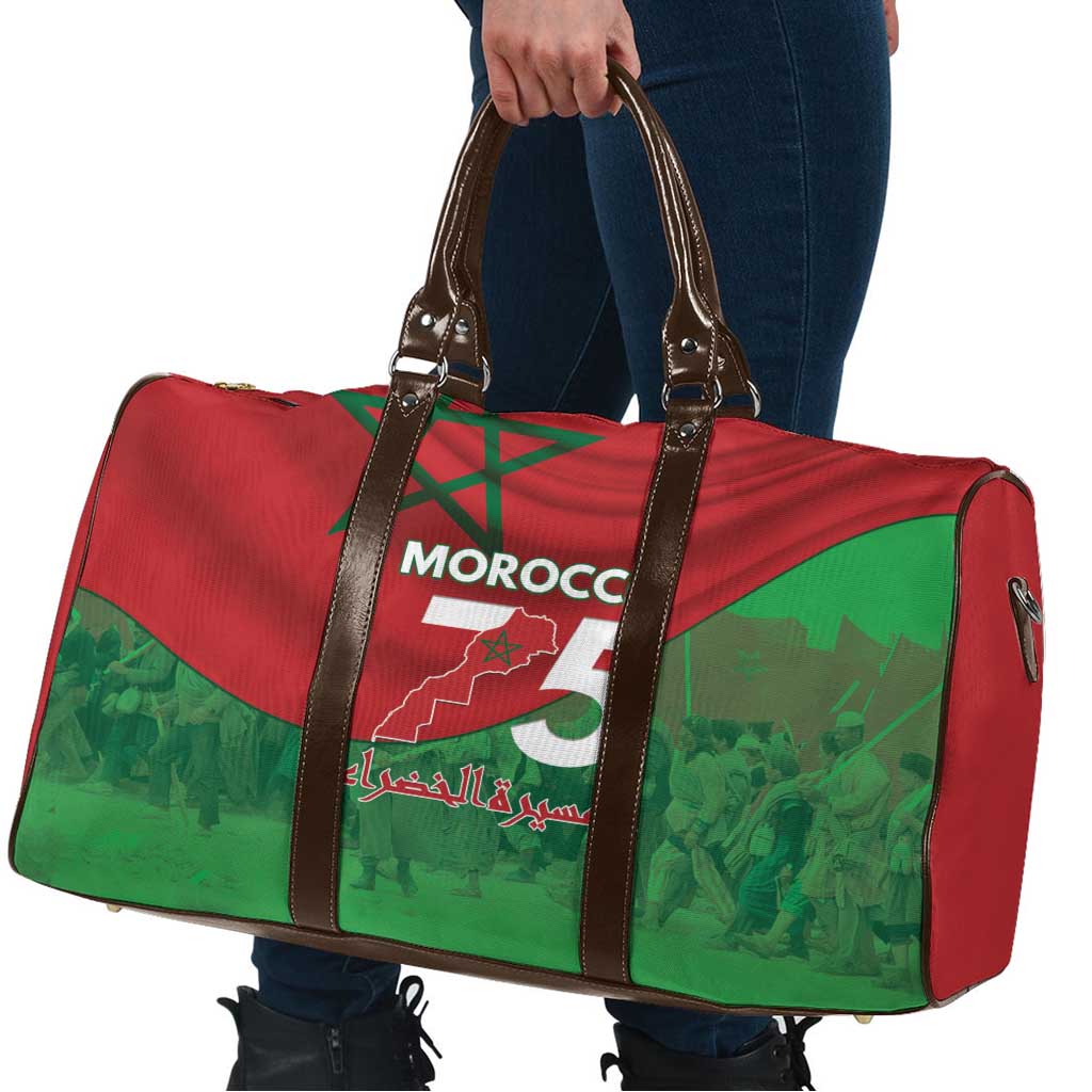 Morocco Green March Day Travel Bag One People - One Nation - Wonder Print Shop