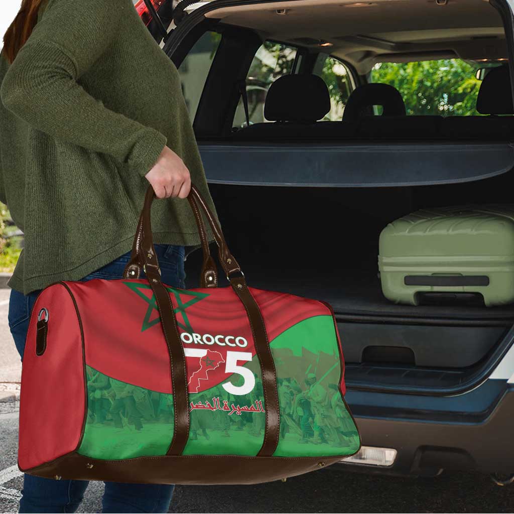 Morocco Green March Day Travel Bag One People - One Nation - Wonder Print Shop