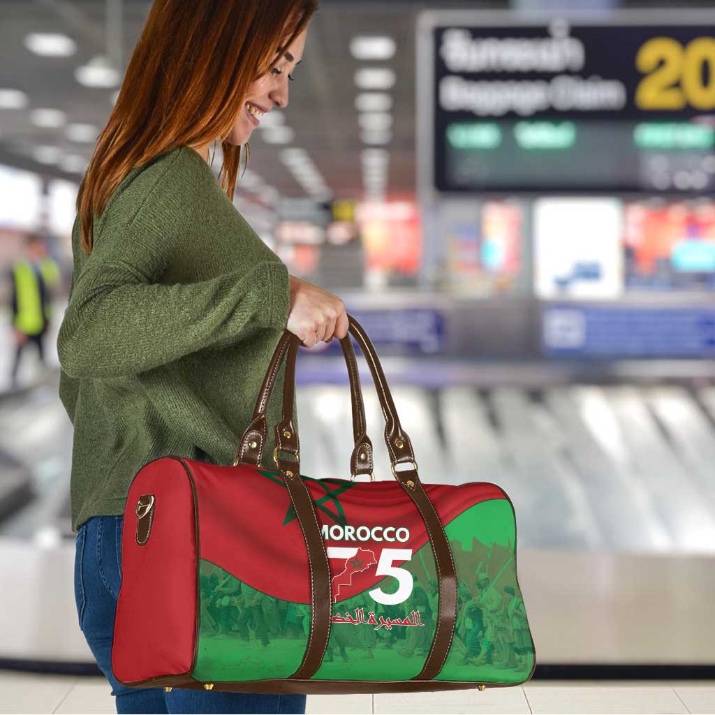 Morocco Green March Day Travel Bag One People - One Nation - Wonder Print Shop