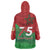 Morocco Green March Day Wearable Blanket Hoodie One People - One Nation - Wonder Print Shop