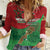 Morocco Green March Day Women Casual Shirt One People - One Nation - Wonder Print Shop