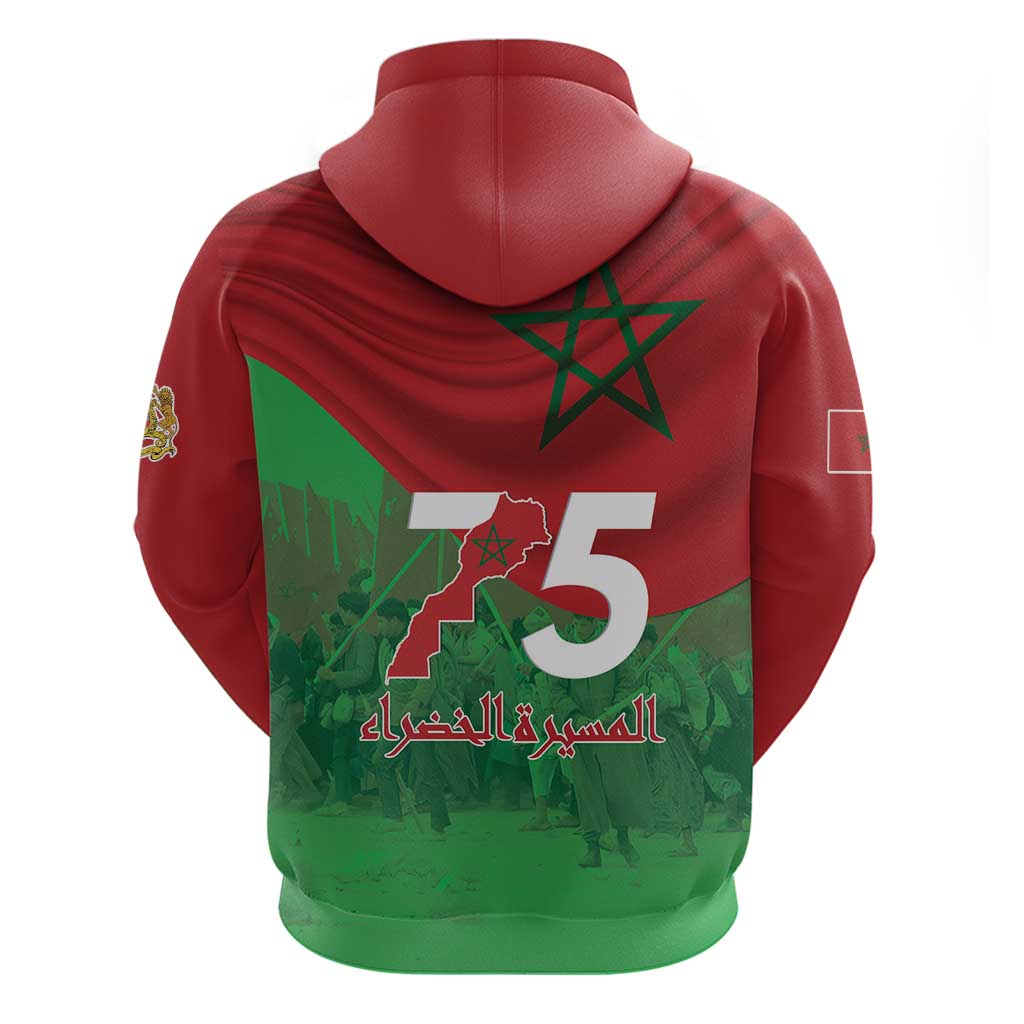 Morocco Green March Day Zip Hoodie One People - One Nation - Wonder Print Shop