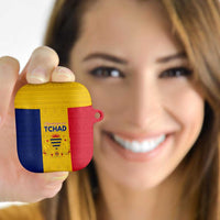 Chad AirPods Case Coat Of Arms - Flag Style - Wonder Print Shop