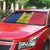 Chad Auto Sun Shade Coat Of Arms - Flag Style - Wonder Print Shop