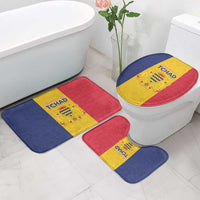 Chad Bathroom Set Coat Of Arms - Flag Style - Wonder Print Shop