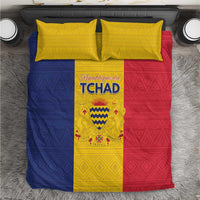 Chad Bedding Set Coat Of Arms - Flag Style - Wonder Print Shop