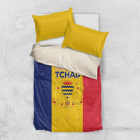Chad Bedding Set Coat Of Arms - Flag Style - Wonder Print Shop