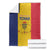 Chad Blanket Coat Of Arms - Flag Style - Wonder Print Shop