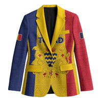 Personalized Chad Blazer Coat Of Arms - Flag Style - Wonder Print Shop