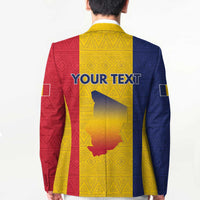 Personalized Chad Blazer Coat Of Arms - Flag Style - Wonder Print Shop