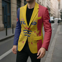 Personalized Chad Blazer Coat Of Arms - Flag Style - Wonder Print Shop