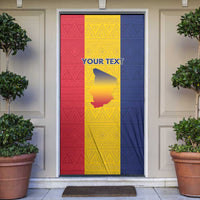 Chad Door Cover Coat Of Arms - Flag Style - Wonder Print Shop