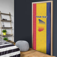 Chad Door Cover Coat Of Arms - Flag Style - Wonder Print Shop
