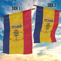 Chad Garden Flag Coat Of Arms - Flag Style - Wonder Print Shop