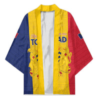 Personalized Chad Kimono Coat Of Arms - Flag Style - Wonder Print Shop