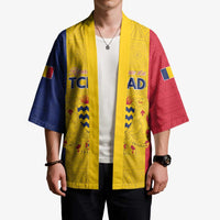 Personalized Chad Kimono Coat Of Arms - Flag Style - Wonder Print Shop